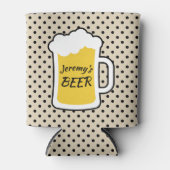 Aangepast voor je bier blikjeskoeler (Voorkant)