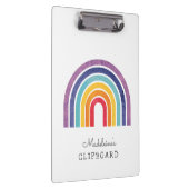 Aangepast voor je kinderen Kunstnaam Moderne regen Klembord (Rechts)