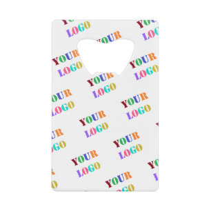 Aangepast voor je Logo Fotokrediet Kaart Bottle Op Creditkaart Flessenopener