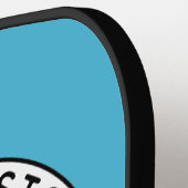 Aangepast voor je Logo tekst en kleuren Pickleball Paddle (Links Detail)