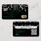 Aangepast voor Kaart van creditering Visitekaartje (Voorkant / Achterkant)