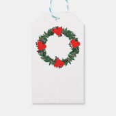 Aangepast voor kerstmis cadeaulabel (Achterkant)