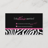 Aangepast voor Laura Miller Visitekaartje (Achterkant)