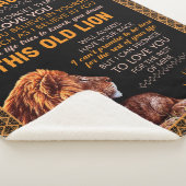 Aangepast voor mijn dochterlionmandje sherpa deken (3/4)