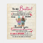 Aangepast voor mijn trommel fleece deken (Voorkant)