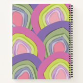 Aangepast voor moderne Abstracte Waterverf Notitieboek (Achterkant)