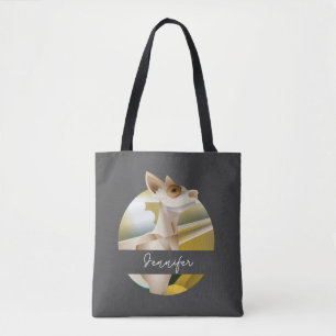 Aangepast voor moderne kunst tote bag