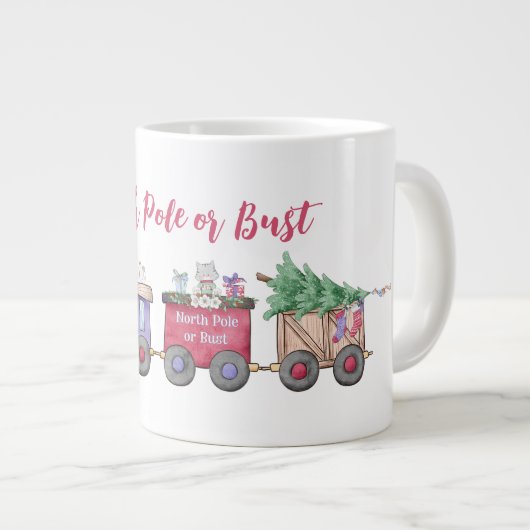 Aangepast voor Noordpool- of kerstlocomotief Grote Koffiekop (Voorkant rechts)