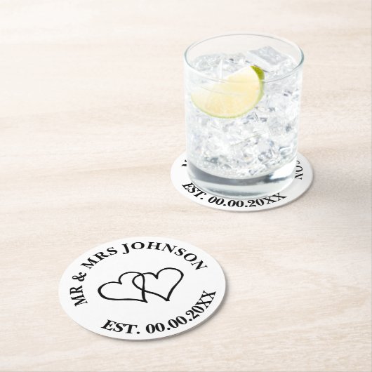 Aangepast voor onderzetters met de dubbele hartbru (Insitu)