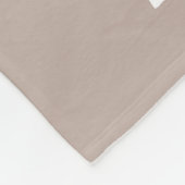 Aangepast voor onze cabinecoördinaten fleece deken (Hoek)