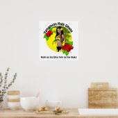 Aangepast voor Poster 2 van Yamamoto Hula Ohana (Keuken)