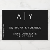 Aangepast voor Rachia_ Sparkling Wijnetiket (Enkel label)