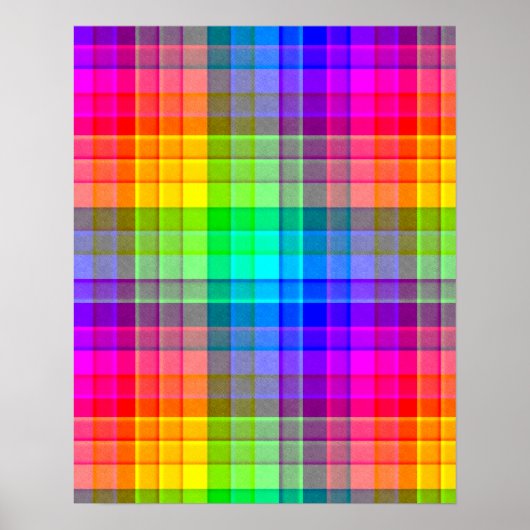 Aangepast voor regenboogspeldenachtergrond poster (Voorkant)