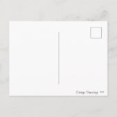 Aangepast voor  Retro Happy Halloween-groet Feestdagenkaart (Achterkant)