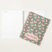 Aangepast voor roze zalige vogels planner (Display)