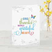 Aangepast voor SBTF 2018-Hope Courage Kaart (Gele Bloem)