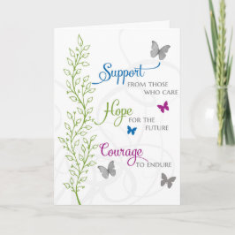Aangepast voor SBTF 2018-Hope Courage Kaart