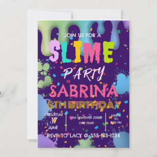 Aangepast voor Slim Birthday Party Kaart