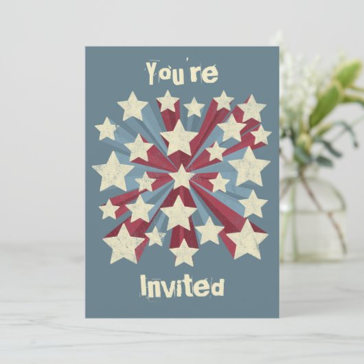 Aangepast voor Star-Pop Kaart (Staand voorkant)