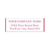 Aangepast voor uw eigen bedrijf Ink Stempel (Design)