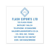 Aangepast voor uw eigen Logo Zelfinktende Stempel (Design)