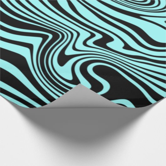 Aangepast voor uw kleuren - Cadeaupapier met kunst (Hoek)