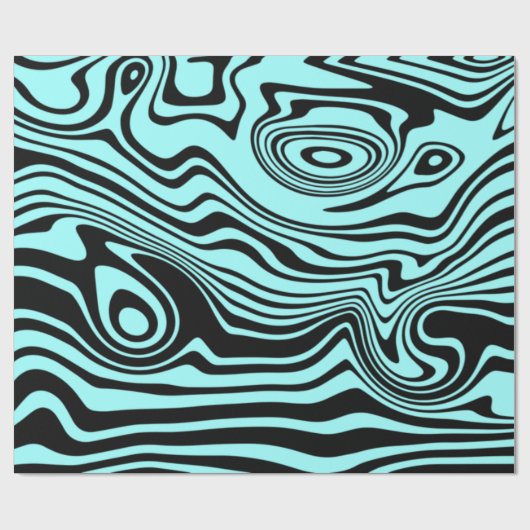 Aangepast voor uw kleuren - Cadeaupapier met kunst (Vlak)