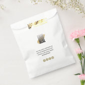 Aangepast voor uw professionele Logo Bedankzakje (Gezegeld)