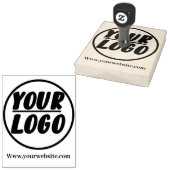 Aangepast voor uw professionele Logo Rubberstempel (Gestempeld)