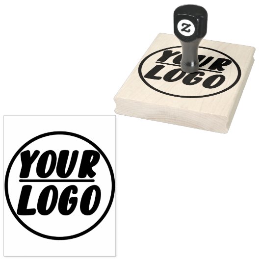 Aangepast voor uw professionele Logo Rubberstempel (Gestempeld)