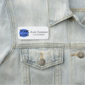 Aangepast voor vrijwillige Logo Naamplaatje (In situ)