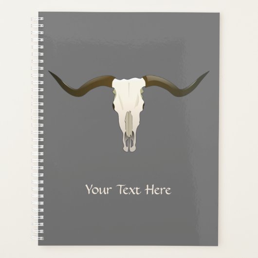 Aangepast voor western Longhorn Planner (Voorkant)