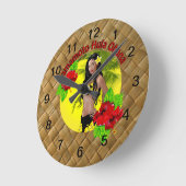 Aangepast voor Yamamoto Hula Ohana wandklok 3 (Hoek)