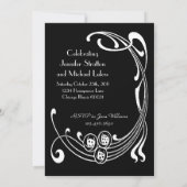 Aangepast voor zwart-wittekendeco kaart (Achterkant)