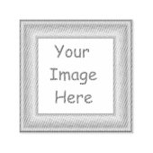 Aangepast, vooraf gedrukt Gold Lijst - Zelfinktende Stempel (Design)