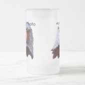 Aangepast voorgevroren glazen stein matglas bierpul (Center)