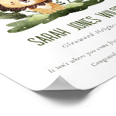 Aangepast voorschoolse Afstuderen voor het spoelen Poster (Hoek)