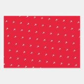 Aangepast vraagmarkeringspatroon voor het verpakke inpakpapier vel (Voorkant)