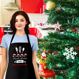 Aangepast vrienden geen eten, keuken Vegan Schort