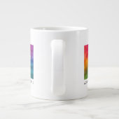 Aangepast Vriendin BoyVriend Afbeelding toevoegen  Grote Koffiekop (Achterkant)