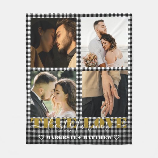 Aangepast Vriendin cadeau voor Verjaardag Fleece Deken (Voorkant)