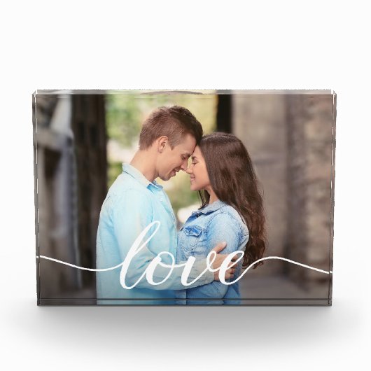 Aangepast vriendje en vriendin fotoliefdesscript fotoblokken (Voorkant)