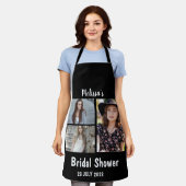 Aangepast Vrijgezellenfeest 3 Fotocollage Schort (Gedragen)