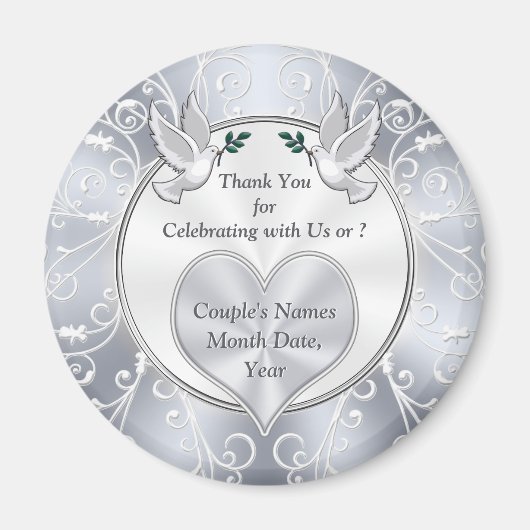 Aangepast, Vrijgezellenfeest gunt BULK of koop 1 Magneet (Voorkant)