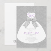 Aangepast vrijgezellenfeest kaart (Voorkant / Achterkant)