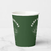 Aangepast vrijgezellenfeest kamp papieren bekers (Links)