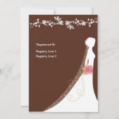 Aangepast Vrijgezellenfeest nodigt u uit Kaart (Achterkant)