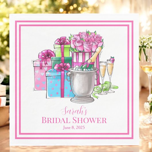 Aangepast Vrijgezellenfeest Roze Groene Cadeaus Ch Servet