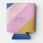 Aangepast Vrijgezellenfeest voor afspeelbare strep Blikjeskoeler (Voorkant)