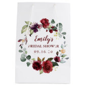 Aangepast Vrijgezellenfeest voor handtas met wielt Medium Cadeauzakje (Achterkant)